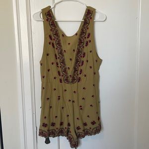 Free people romper size 6